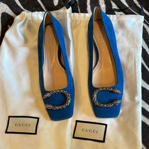 LIMITED EDITION UNWORN GUCCI FLATS